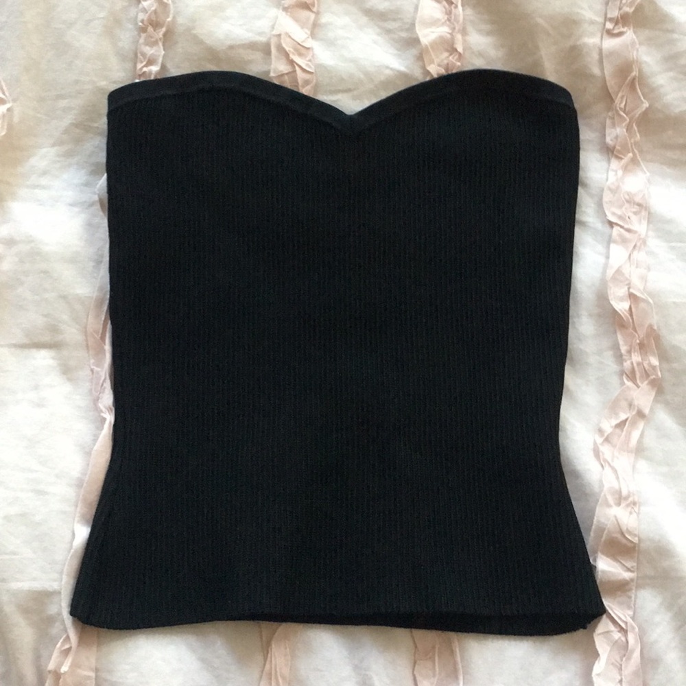 Babaton Olaf black tube top